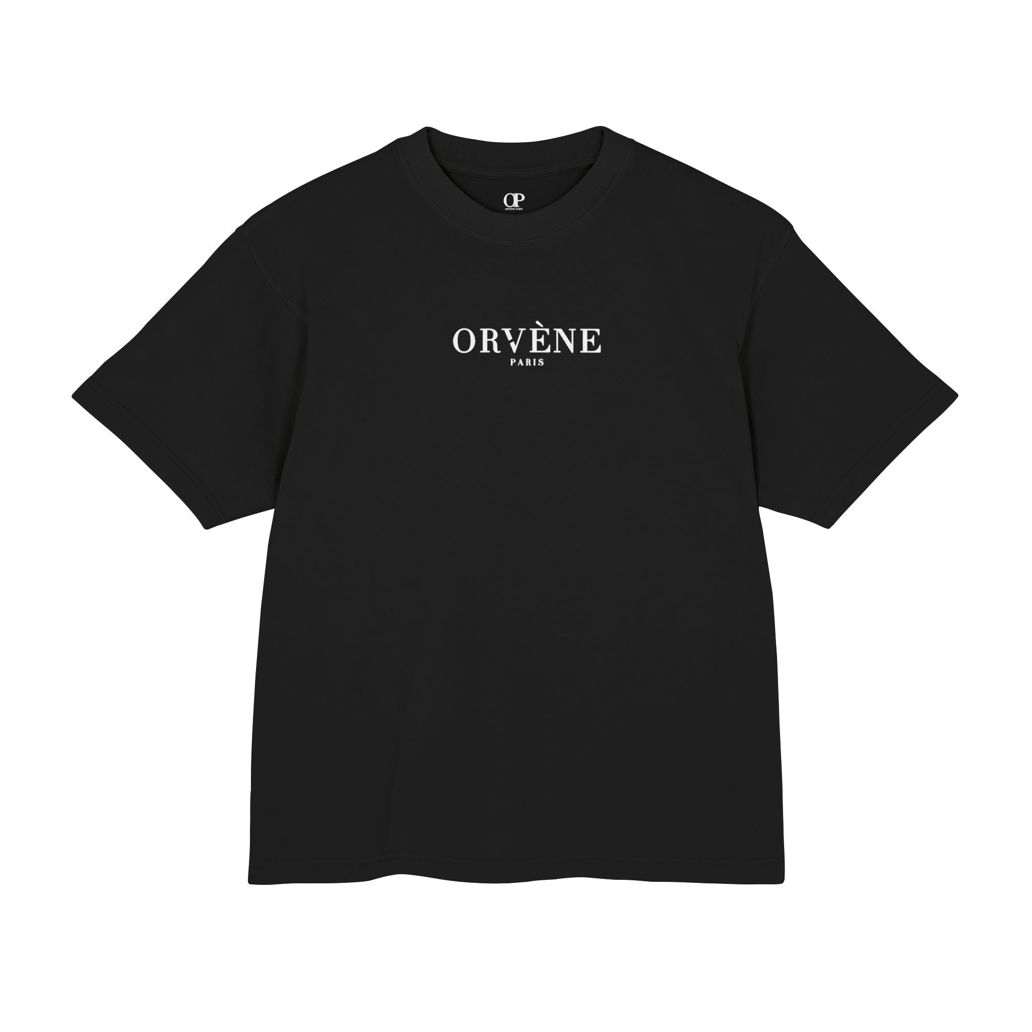 Orvène Paris Minimal Logo Tee - Women's/Unisex Cotton T-Shirt