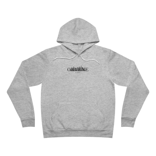 Minimal Logo Hoodie — 'OLIVENE' Chest Print Pullover