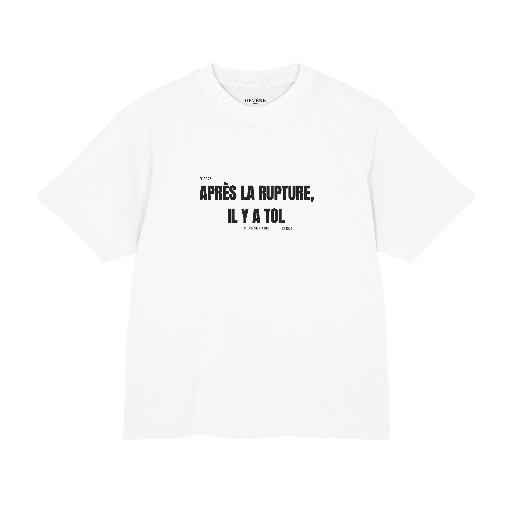 APRÈS LA RUPTURE — ORVÈNE PARIS · D°003 · JUILLET 2026